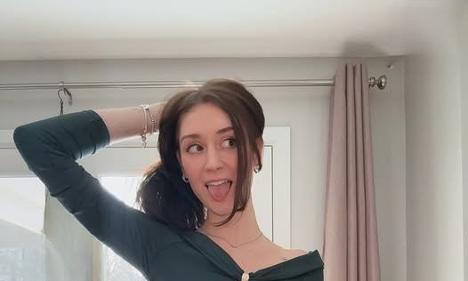 The separation between a woman’s legs means that she is…