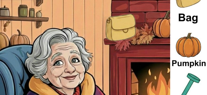 Find Bag, Pumpkin, Nail, Knife.