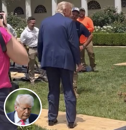 Trump’s Rose Garden Photo Went Viral — But Did You See the Hidden Detail?