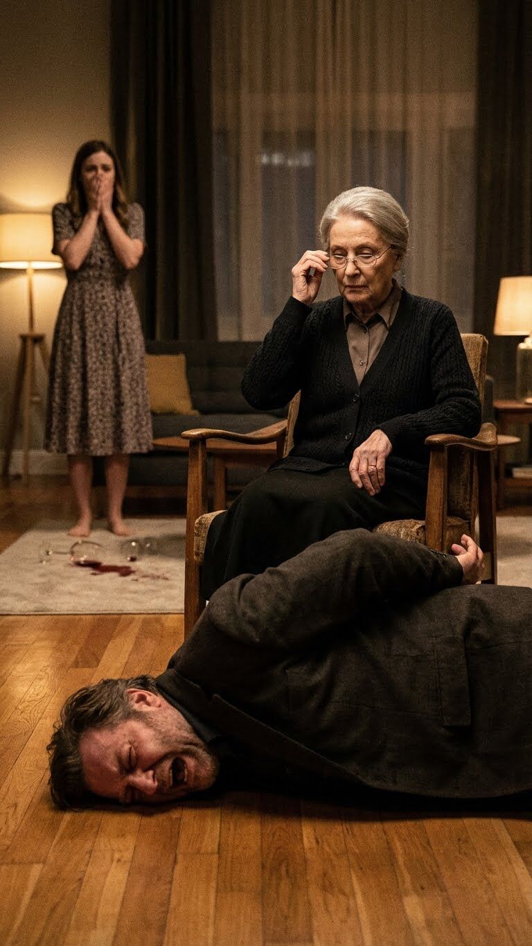 My son-in-law smirked, He needs to toughen up, just like his weak grandma