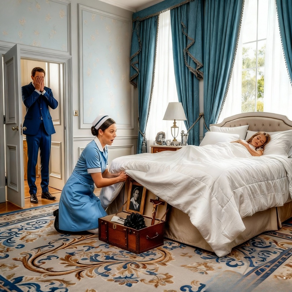 The millionaire’s daughter was always sick… until the nanny looked under her bed
