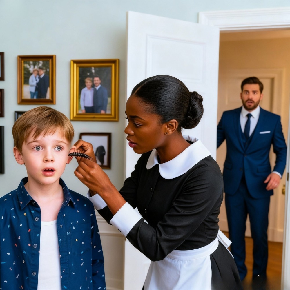 The billionaire’s son was born deaf — until the maid pulled out something that shocked him