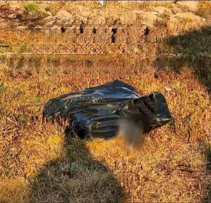 They found the bσdy in black bags…