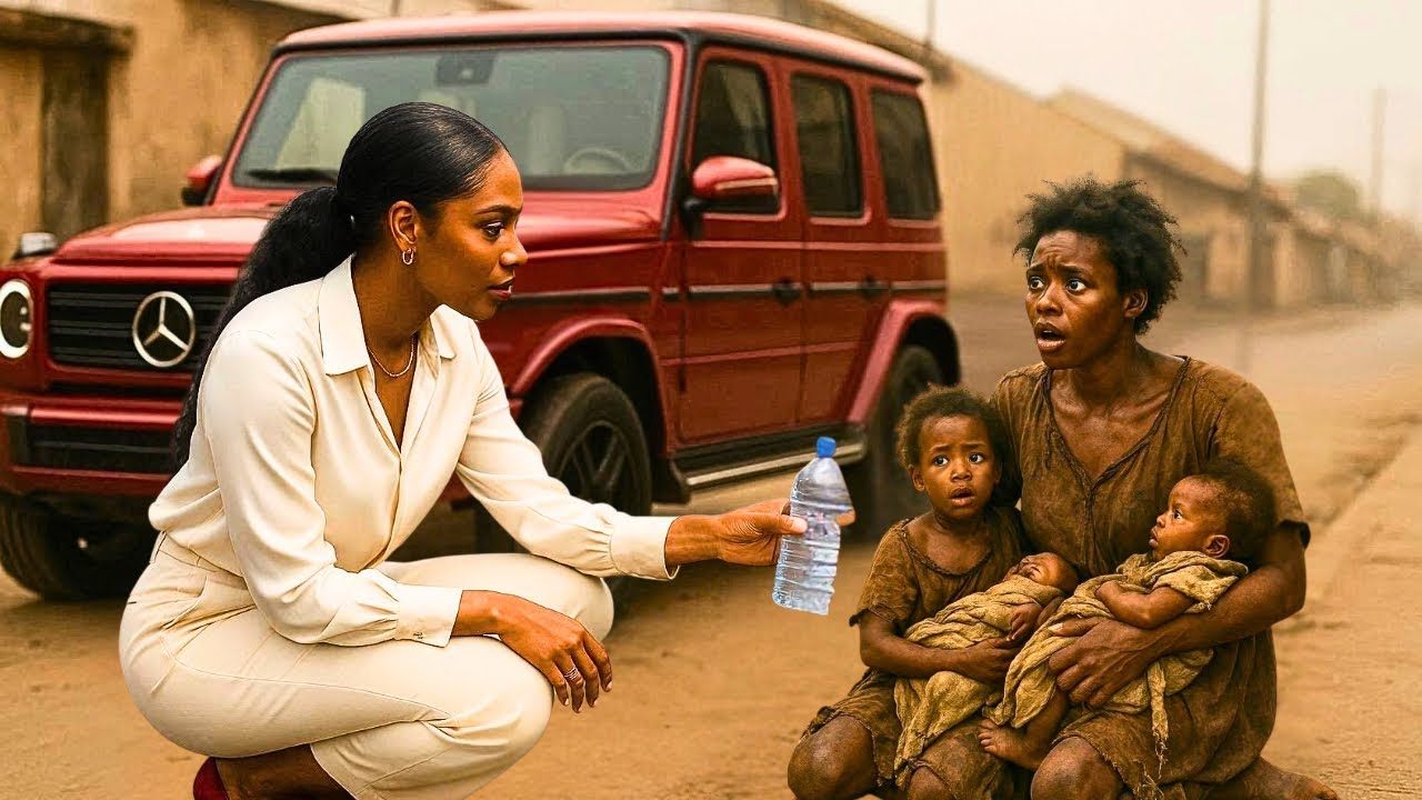 Billionaire lady saves a beggar with her babies — unaware she was her husband’s mistress #tales