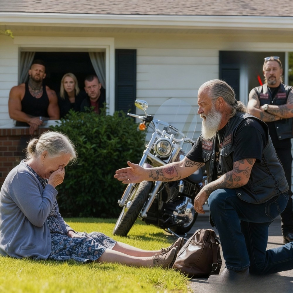 Squatters took over a widow’s home — what bikers did when they arrived was absolutely brilliant