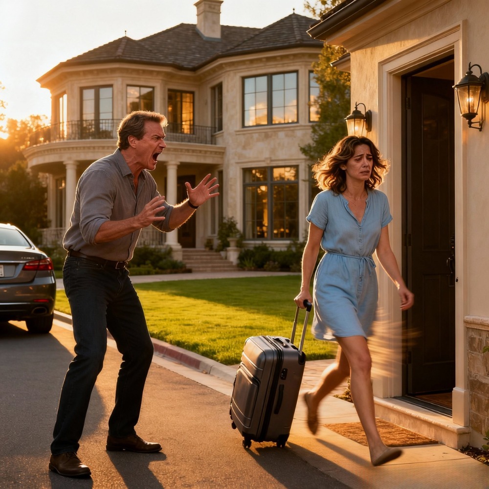 My husband, ignoring my salary of $1.5 million, said: “hey, you poor sick woman! I’ve already processed the divorce papers! Get out of my house tomorrow!” But, three days later… he called me in a panic.