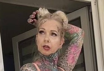 Grandma reveals what she looked like before full body tattoos