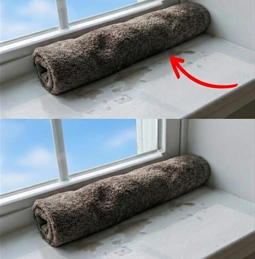 Why Some People Place a Damp Towel Near the Window at Night — and How This Simple Cooling Trick Can Improve Sleep During Hot Weather