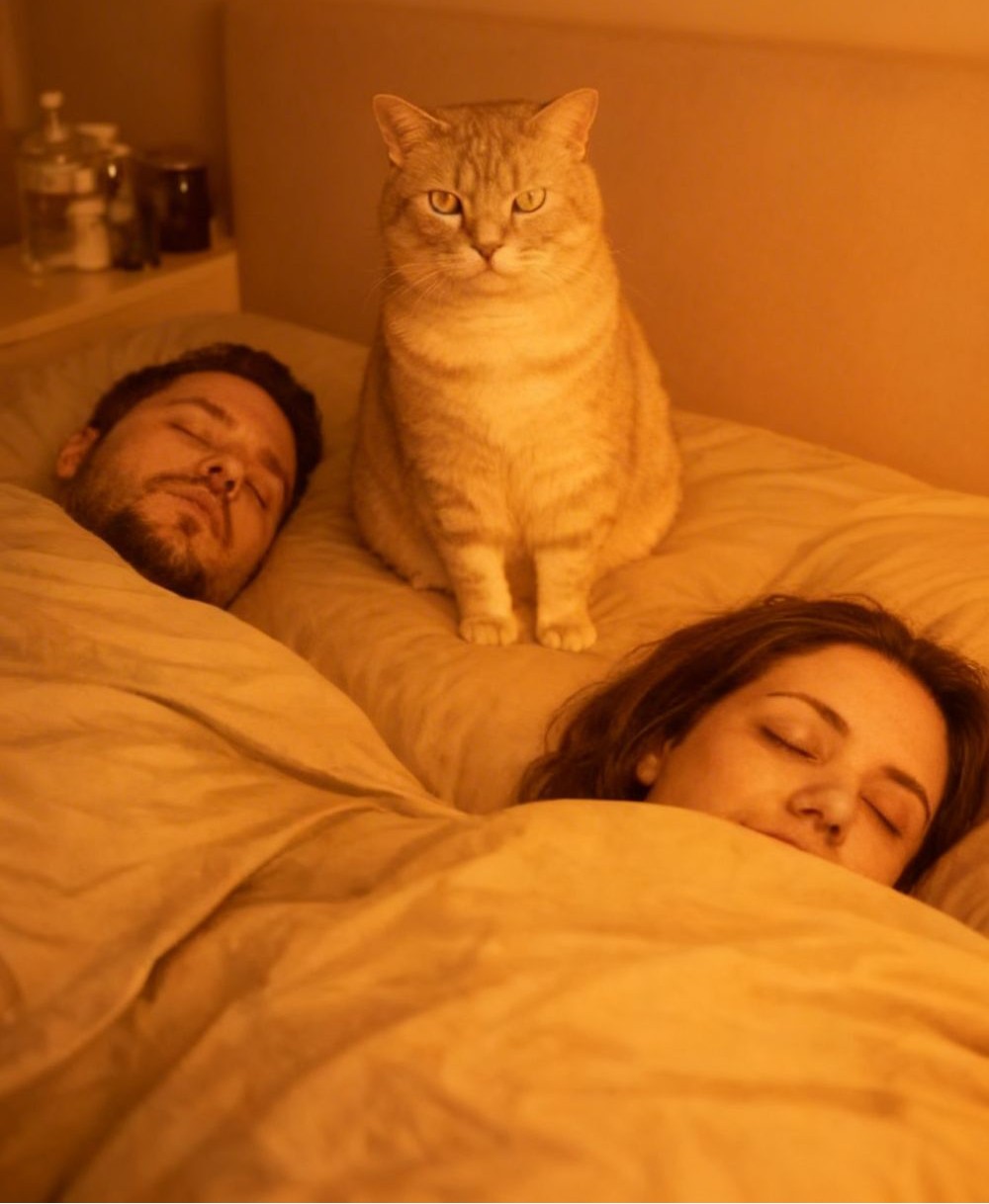 A Curious Nighttime Habit Our Cat Developed