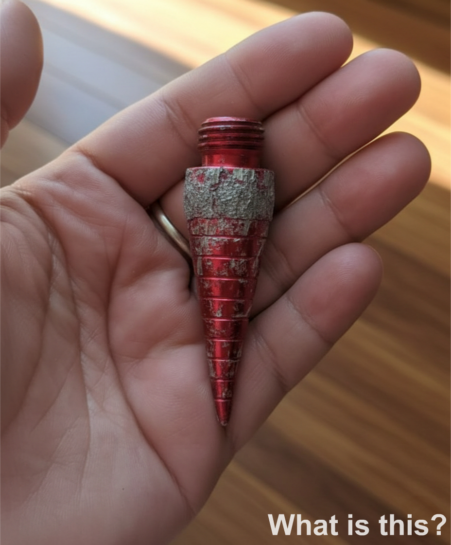 My tire was punctured on a residential street.